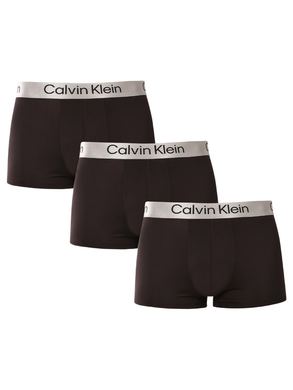 Calvin Klein Sada tří - pánské boxerky Calvin Klein černé