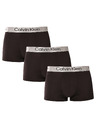 Calvin Klein Sada tří - pánské boxerky Calvin Klein černé