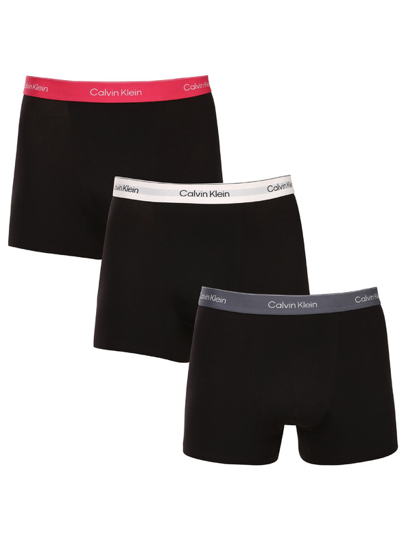 Calvin Klein Sada tří - pánské boxerky Calvin Klein černé