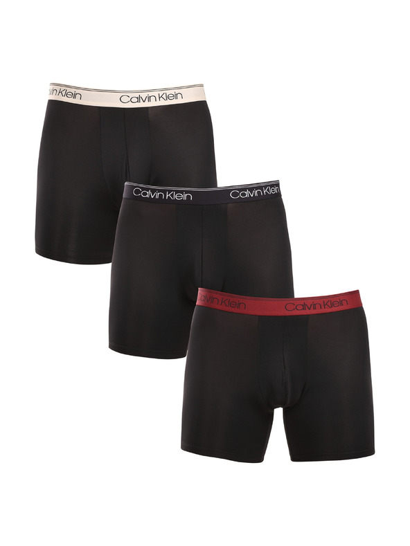 Calvin Klein Sada tří - pánské boxerky Calvin Klein černé