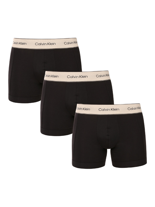 Calvin Klein Sada tří - pánské boxerky Calvin Klein černé