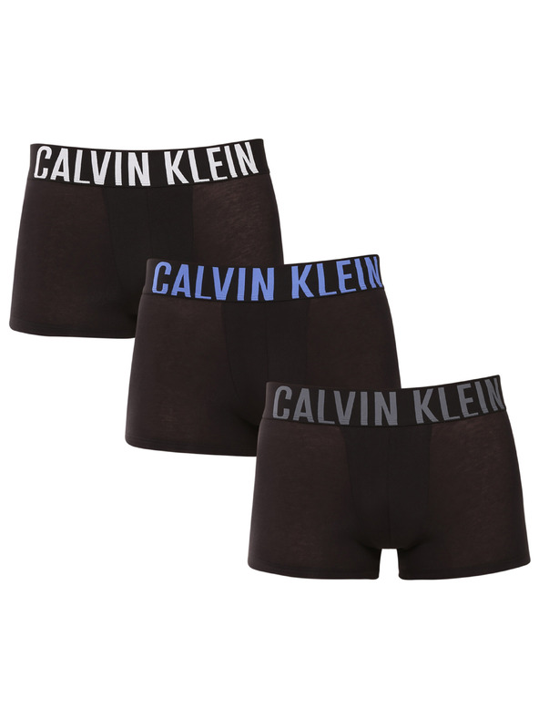 Calvin Klein Sada tří - pánské boxerky Calvin Klein černé