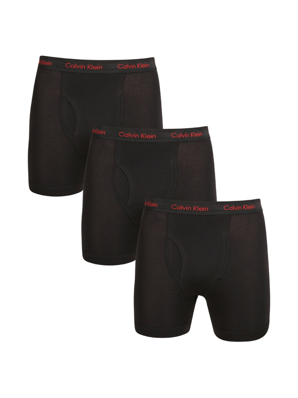 Calvin Klein Sada tří - pánské boxerky Calvin Klein černé