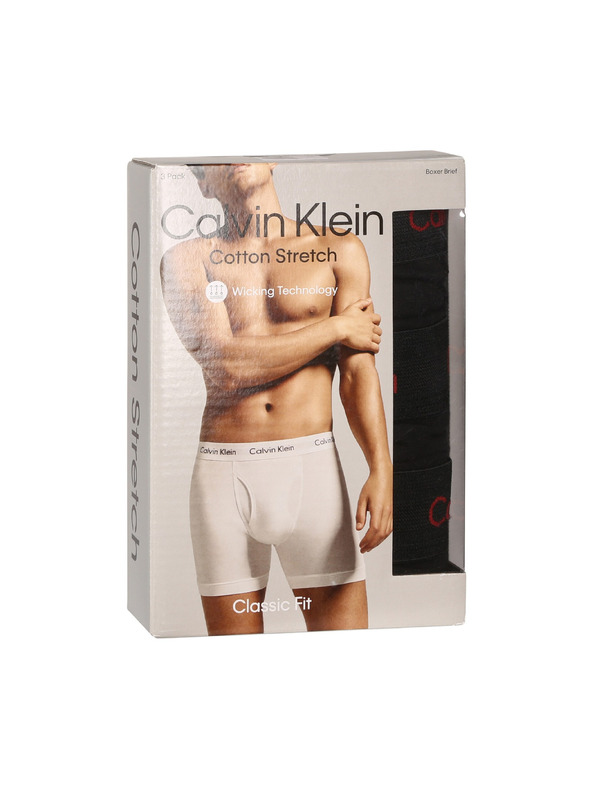 Calvin Klein Sada tří - pánské boxerky Calvin Klein černé