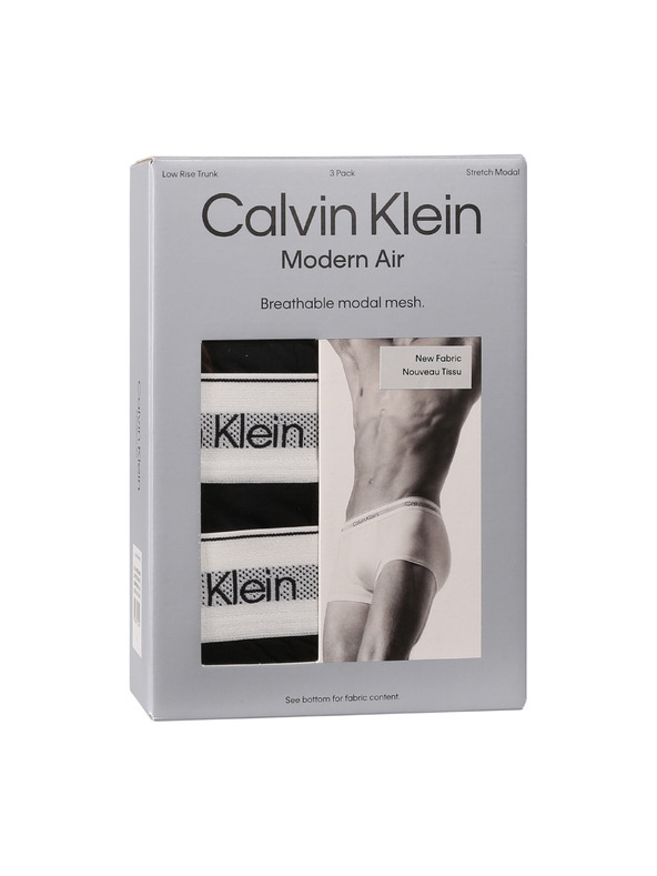 Calvin Klein Sada tří - pánské boxerky Calvin Klein černé