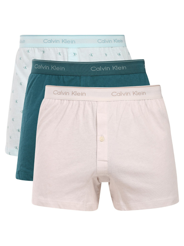 Calvin Klein Sada tří - pánské trenky Calvin Klein vícebarevné