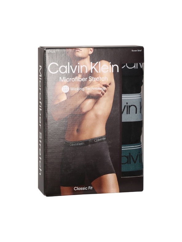 Calvin Klein Sada tří - pánské boxerky Calvin Klein černé