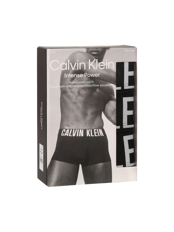 Calvin Klein Sada tří - pánské boxerky Calvin Klein černé