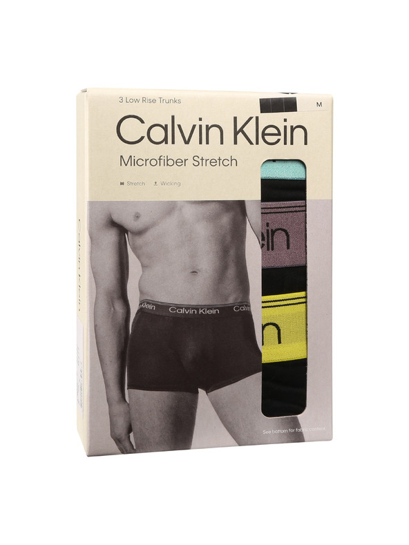Calvin Klein Sada tří - pánské boxerky Calvin Klein černé