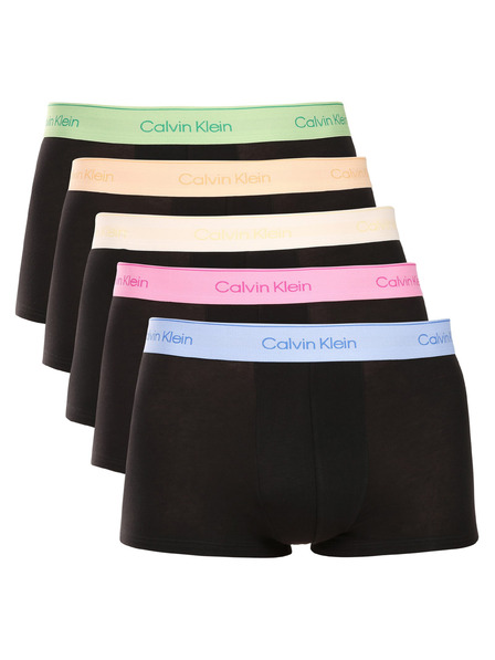 Calvin Klein Sada pěti - pánské boxerky Calvin Klein černé