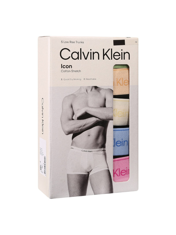 Calvin Klein Sada pěti - pánské boxerky Calvin Klein černé