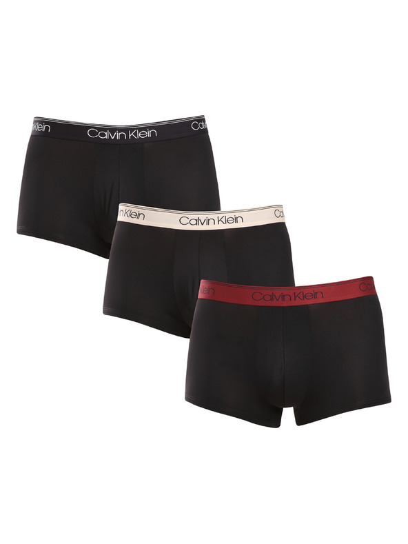 Calvin Klein Sada tří - pánské boxerky Calvin Klein černé
