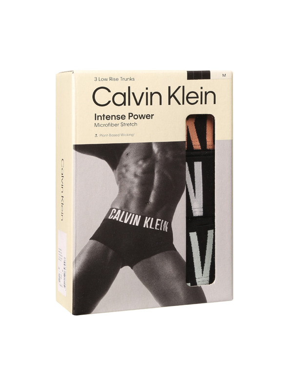 Calvin Klein Sada tří - pánské boxerky Calvin Klein černé