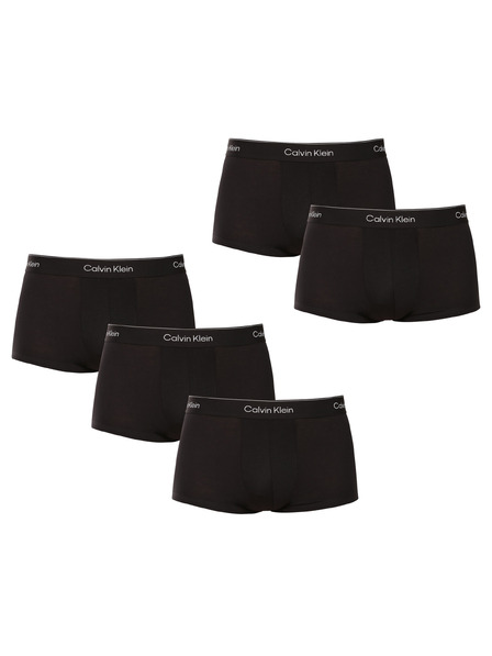 Calvin Klein Sada pěti - pánské boxerky Calvin Klein černé