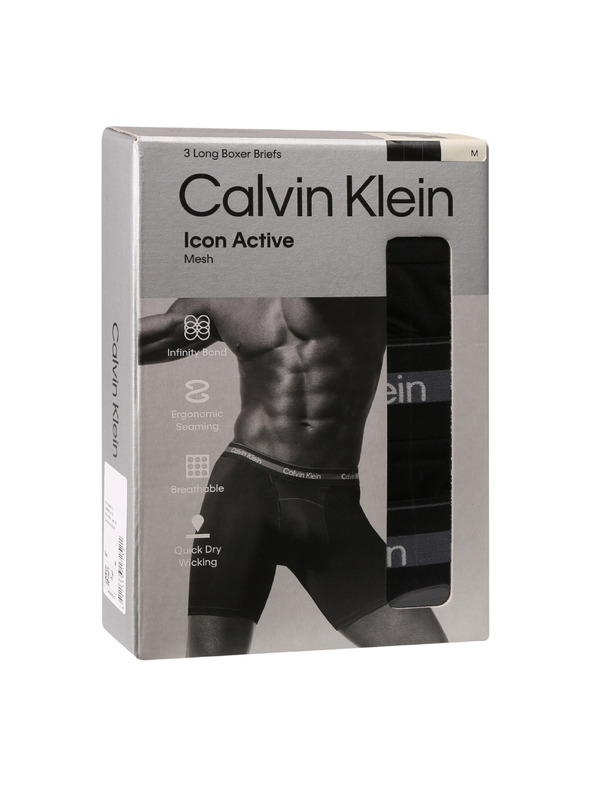 Calvin Klein Sada tří - pánské boxerky Calvin Klein černé