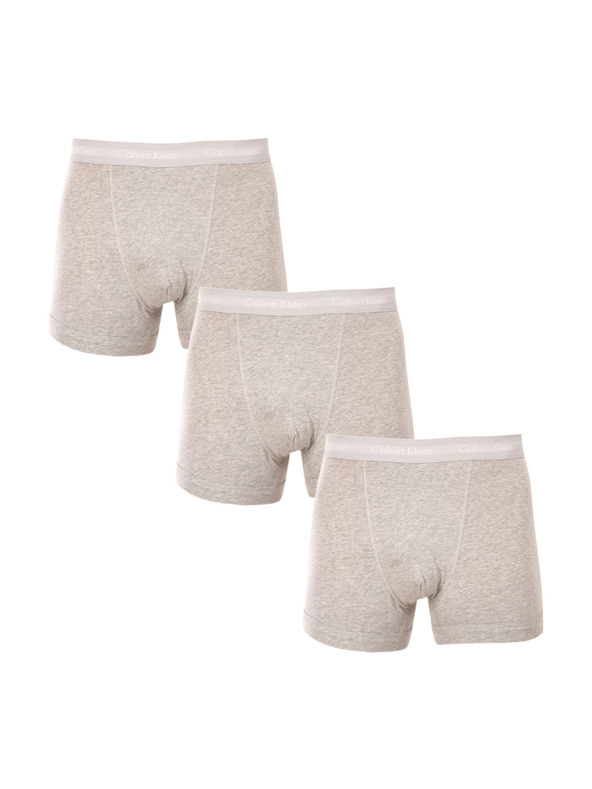 Calvin Klein Sada tří - pánské boxerky Calvin Klein šedé