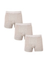 Calvin Klein Sada tří - pánské boxerky Calvin Klein šedé