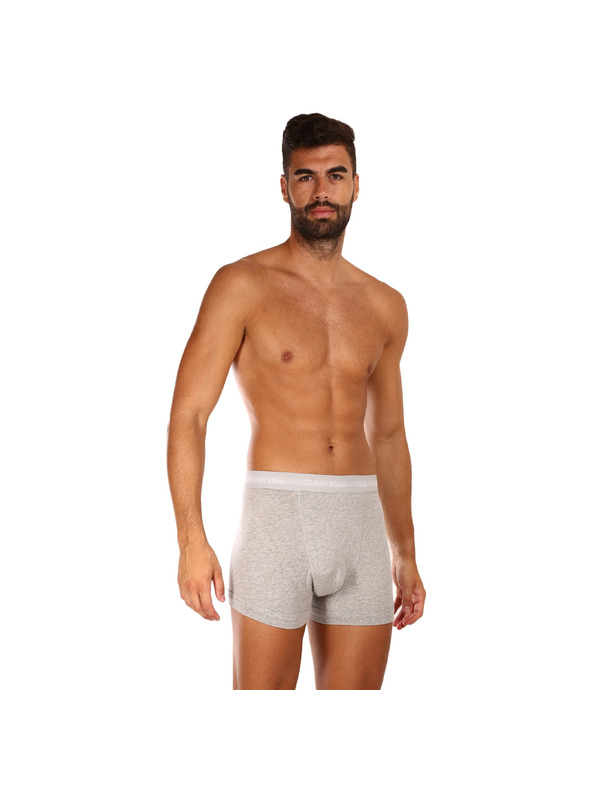 Calvin Klein Sada tří - pánské boxerky Calvin Klein šedé