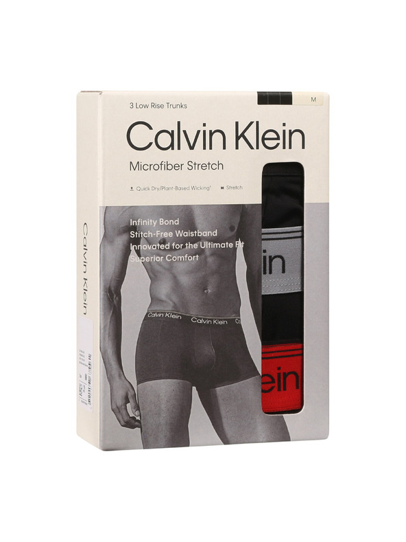Calvin Klein Sada tří - pánské boxerky Calvin Klein černé