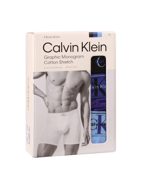 Calvin Klein Sada tří - pánské boxerky Calvin Klein vícebarevné