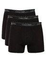Calvin Klein Sada tří - pánské boxerky Calvin Klein černé