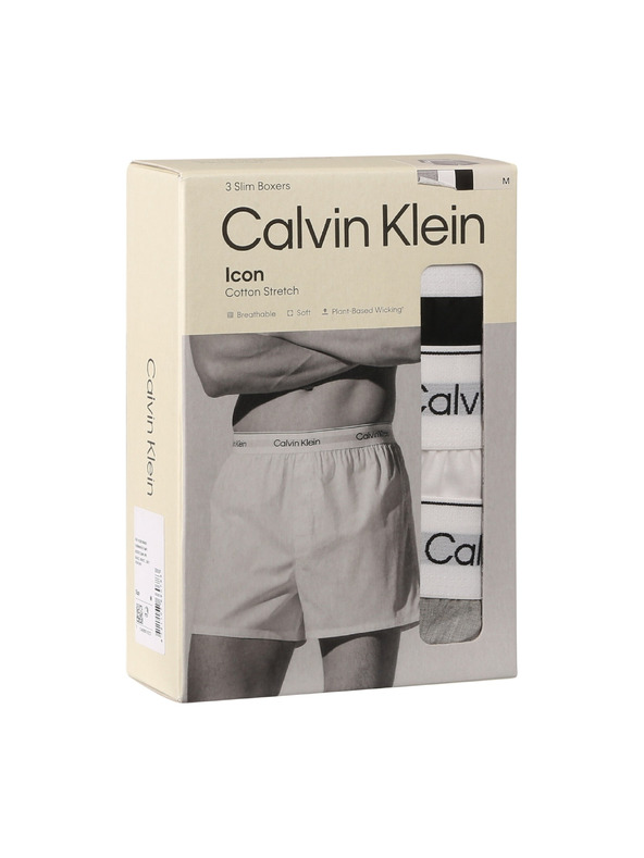 Calvin Klein Sada tří - pánské trenky Calvin Klein vícebarevné