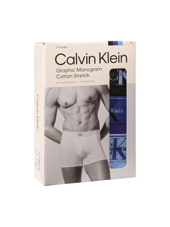 Calvin Klein Sada tří - pánské boxerky Calvin Klein vícebarevné