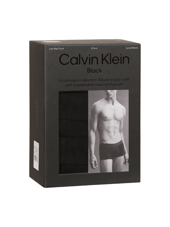 Calvin Klein Sada tří - pánské boxerky Calvin Klein černé