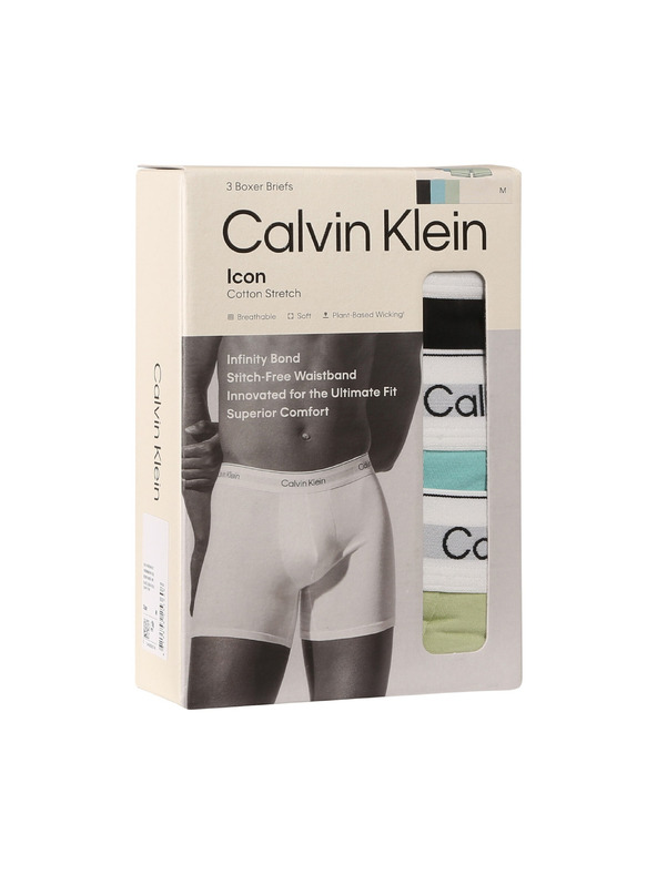 Calvin Klein Sada tří - pánské boxerky Calvin Klein černé