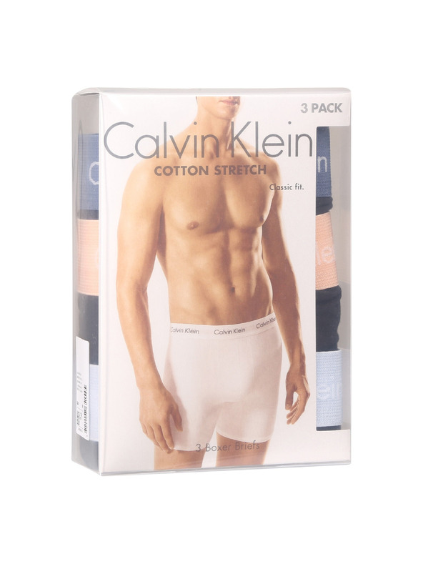Calvin Klein Sada tří - pánské boxerky Calvin Klein černé