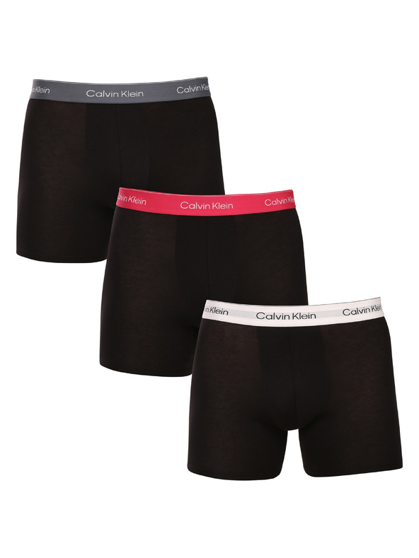 Calvin Klein Sada tří - pánské boxerky Calvin Klein černé