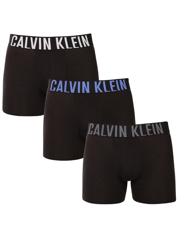 Calvin Klein Sada tří - pánské boxerky Calvin Klein černé