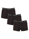 Calvin Klein Sada tří - pánské boxerky Calvin Klein černé