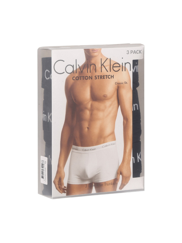 Calvin Klein Sada tří - pánské boxerky Calvin Klein černé