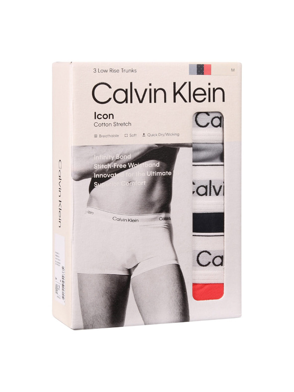 Calvin Klein Sada tří - pánské boxerky Calvin Klein vícebarevné