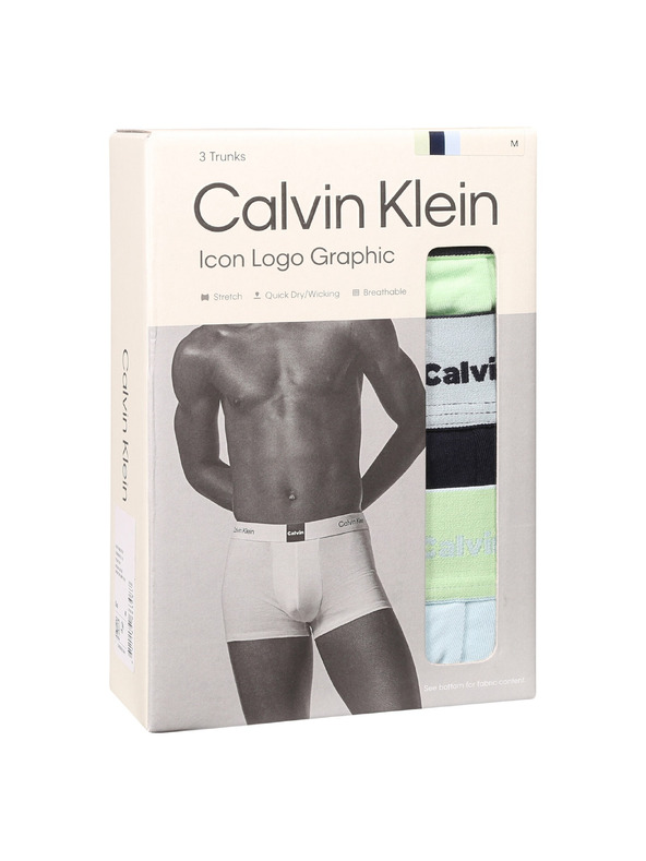 Calvin Klein Sada tří - pánské boxerky Calvin Klein vícebarevné