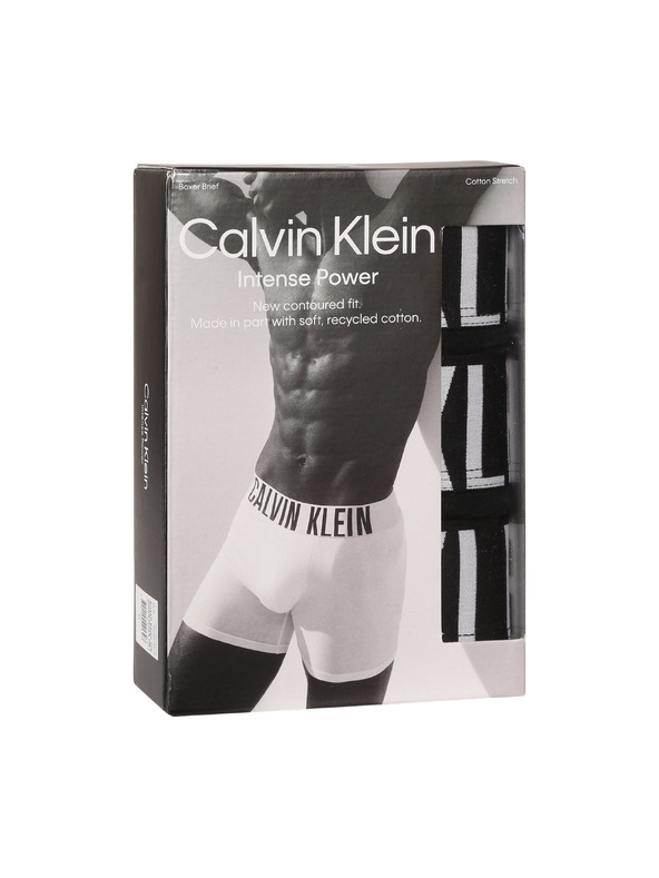 Calvin Klein Sada tří - pánské boxerky Calvin Klein černé