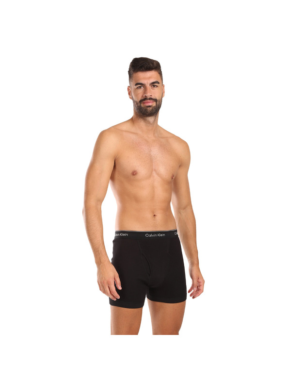 Calvin Klein Sada tří - pánské boxerky Calvin Klein černé