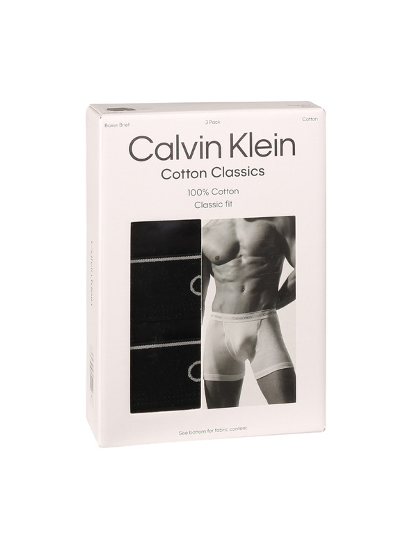 Calvin Klein Sada tří - pánské boxerky Calvin Klein černé