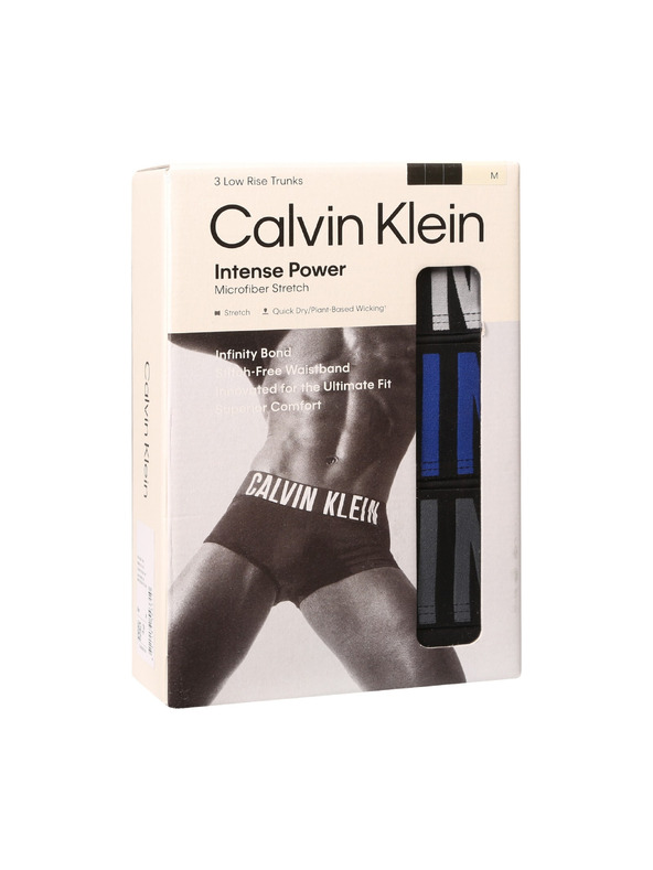 Calvin Klein Sada tří - pánské boxerky Calvin Klein černé