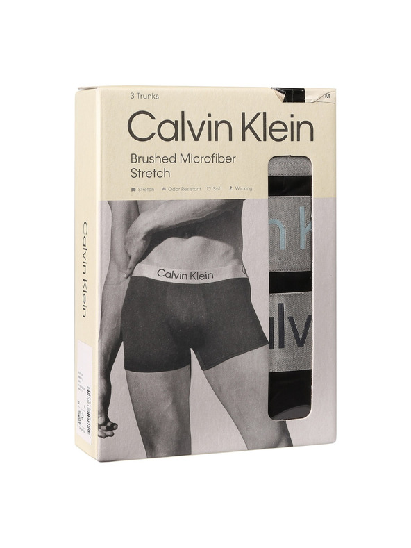 Calvin Klein Sada tří - pánské boxerky Calvin Klein černé