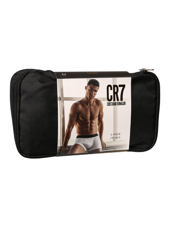 CR7 Sada pěti - pánské boxerky CR7 travelbag vícebarevné