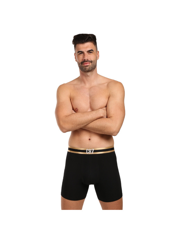 CR7 Sada tří - pánské boxerky CR7 černé