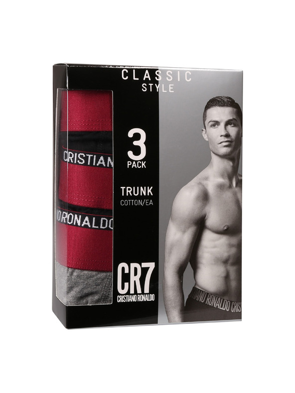 CR7 Sada tří - pánské boxerky CR7 vícebarevné