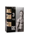 CR7 Sada tří - pánské boxerky CR7 černé