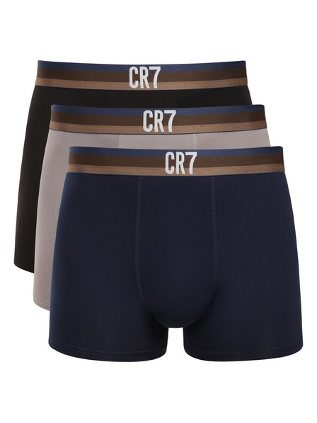 CR7 Sada tří - pánské boxerky CR7 vícebarevné