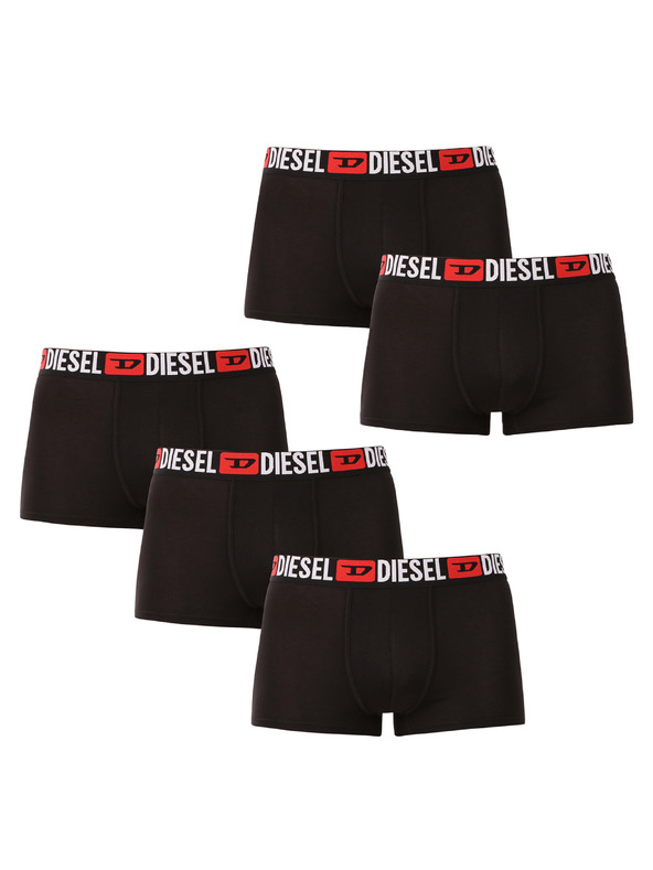Diesel Sada pěti - pánské boxerky Diesel černé