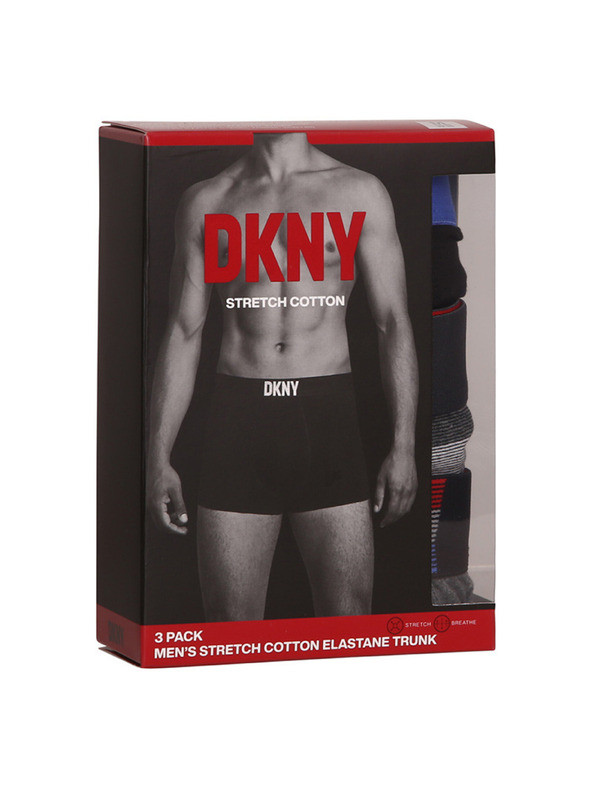 DKNY Sada tří - pánské boxerky DKNY Hinton vícebarevné (U5_6660_DKY_3PKB)