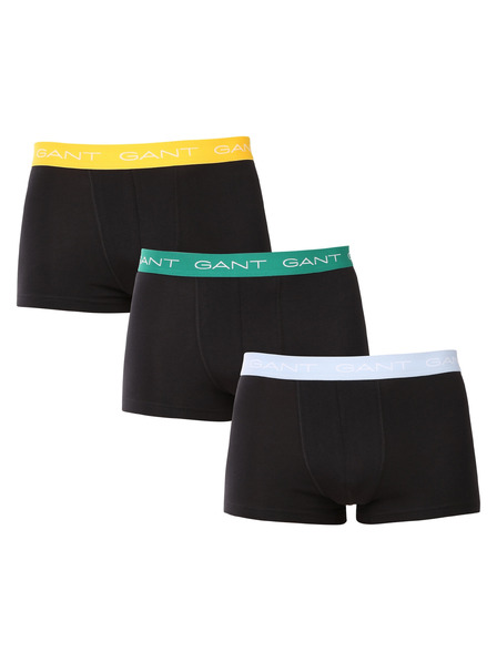 Gant Sada tří - pánské boxerky Gant černé