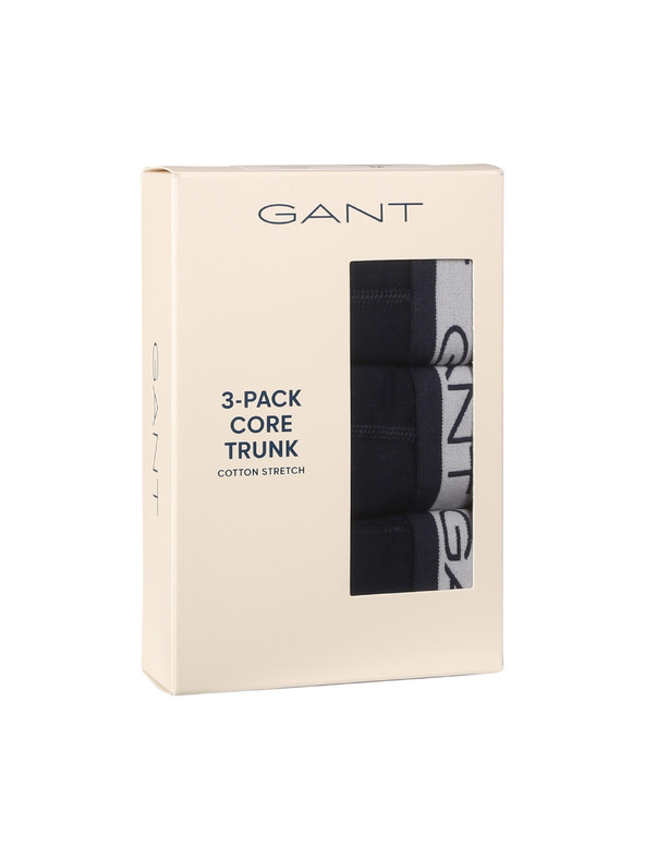 Gant Sada tří - pánské boxerky Gant modré
